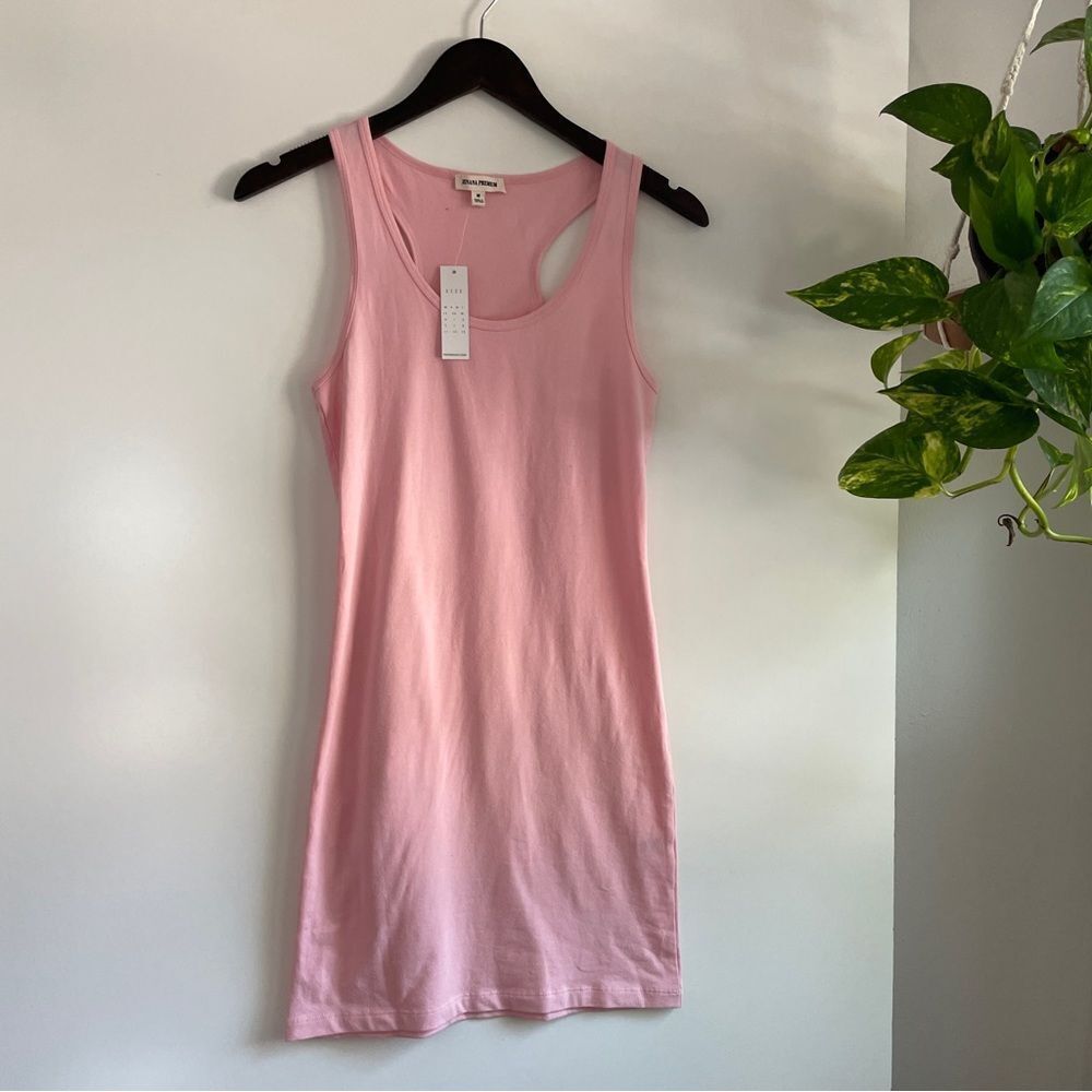 Zenana Premium Pink Tank Dress size M‎